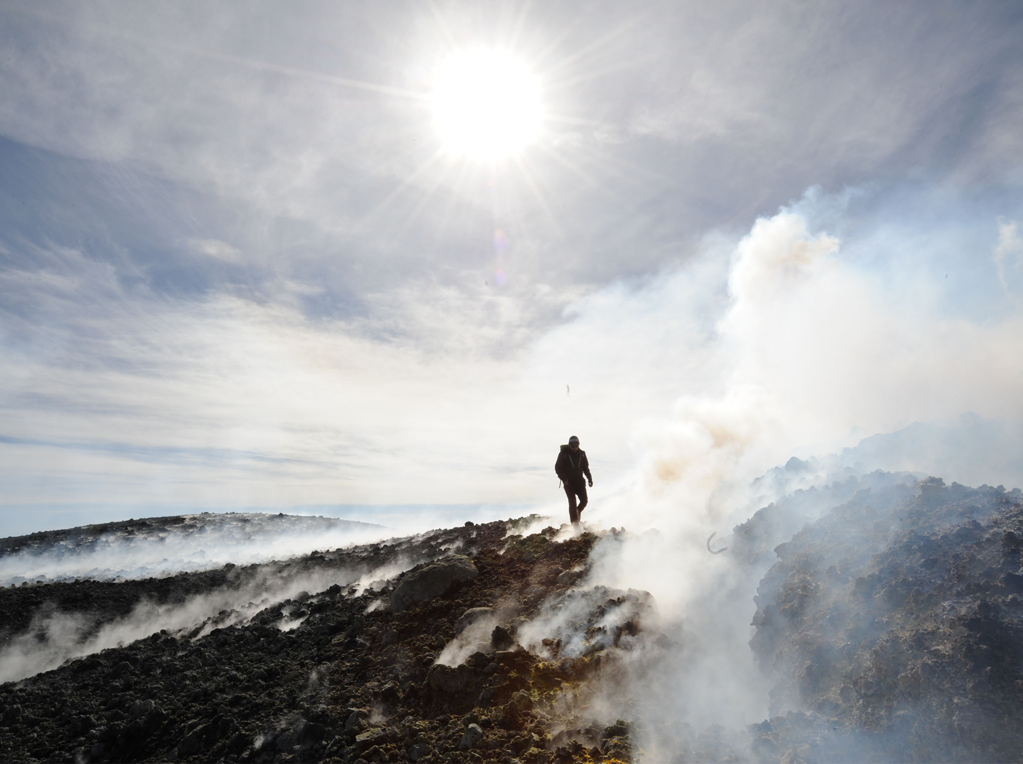 Hiking Etna